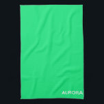Aurora green color name geschirrtuch<br><div class="desc">Aurora green color name</div>