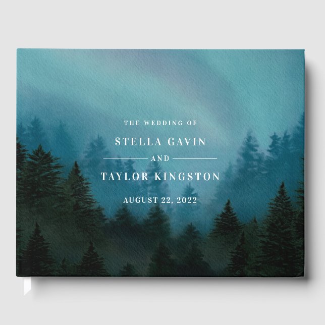 Aurora Guestbook Gästebuch (Vorderseite)