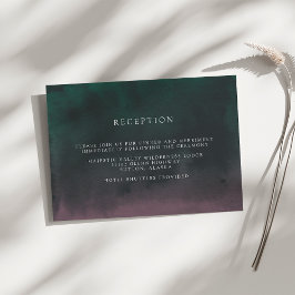 Aurora | Hochzeitsempfang Begleitkarte