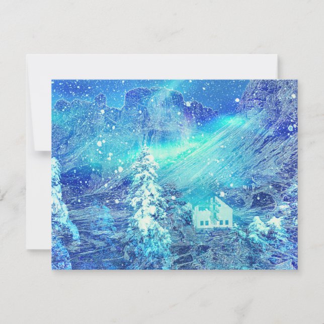 Aurora in Tälern Karte (Vorderseite)