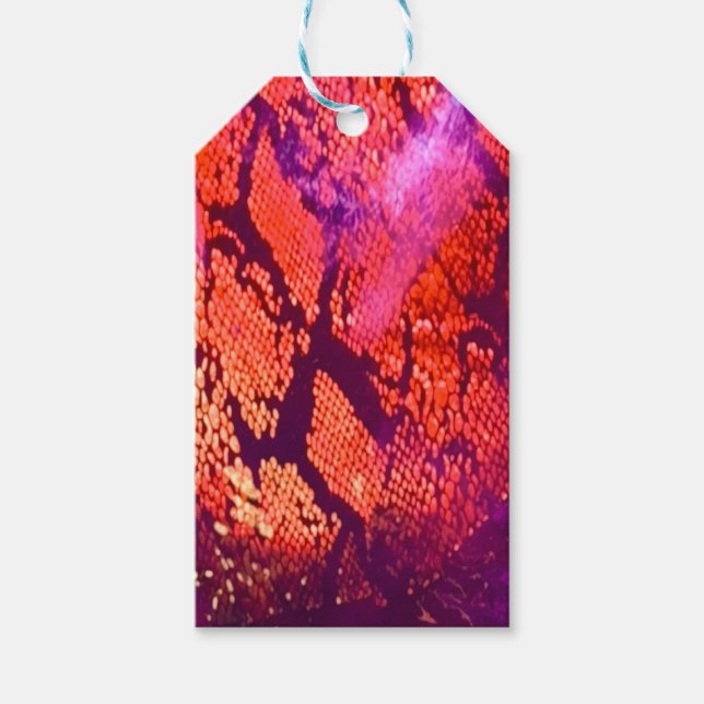 Aurora-inspirierte Luxus-Kunst Geschenkanhänger (Vorderseite)