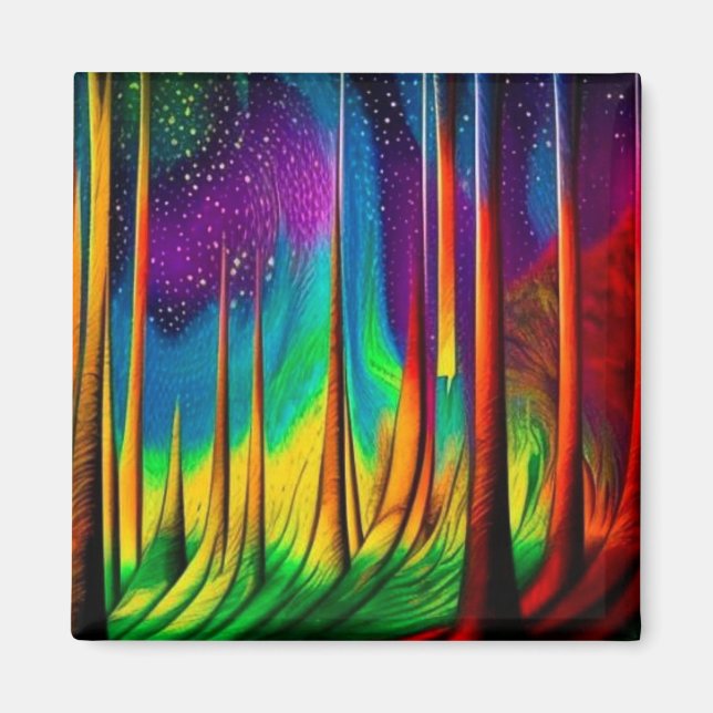 Aurora jenseits des Waldes Magnet (Vorne)