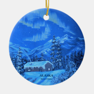 Aurora-Kabine Keramik Ornament