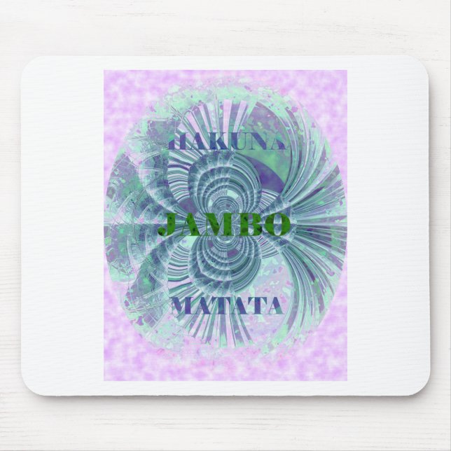 Aurora Matata Kunstdruckerei Mousepad (Vorne)