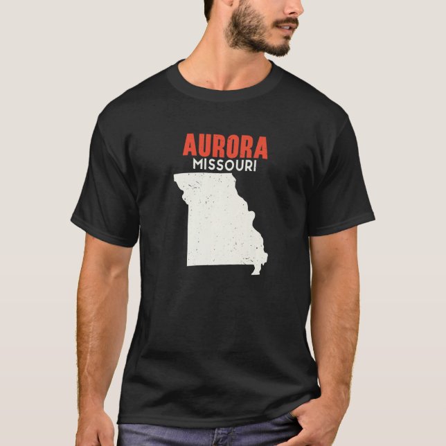 Aurora Missouri USA State America Travel Missouria T-Shirt (Vorderseite)