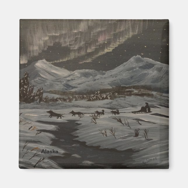 Aurora Mushing Magnet (Vorne)