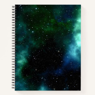 Aurora-Nachthimmelnotizen Notizbuch