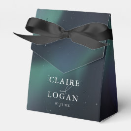 Aurora Northern Lights Wedding Geschenkschachtel