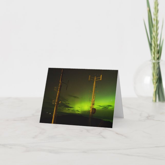 Aurora on Bluff Hill Karte (Vorderseite)