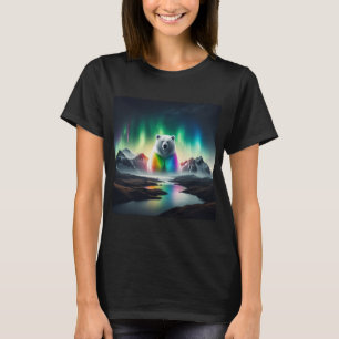 Aurora Polar Bear 1 T-Shirt