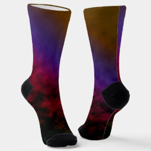Aurora-Schleier Socken