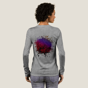 Aurora-Schleier Tri-Blend Shirt