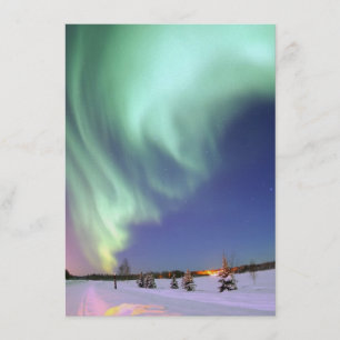 Aurora - schöne Nordlichter Einladung