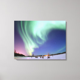 Aurora - Schöne Nordlichter Leinwanddruck