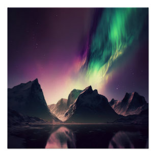 Aurora Sky Lights Poster