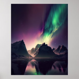 Aurora Sky Lights Poster
