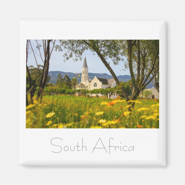 Aurora South Africa SA Architecture Nature Magnet (Vorne)