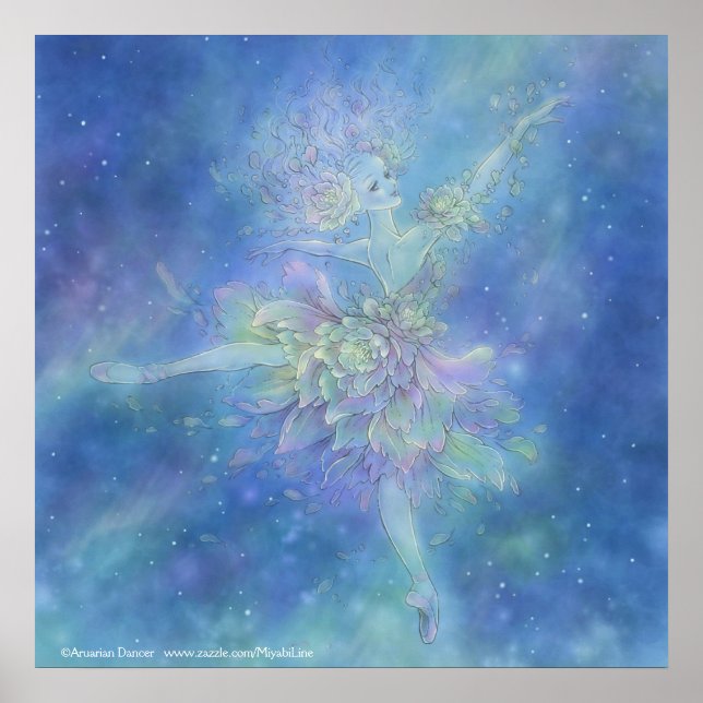 Aurora Square Print Poster (Vorne)