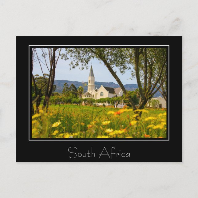 Aurora Südafrika Naturarchitektur Postkarte (Vorderseite)