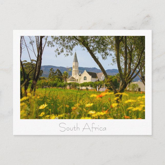 Aurora Südafrika Naturarchitektur Postkarte (Vorderseite)