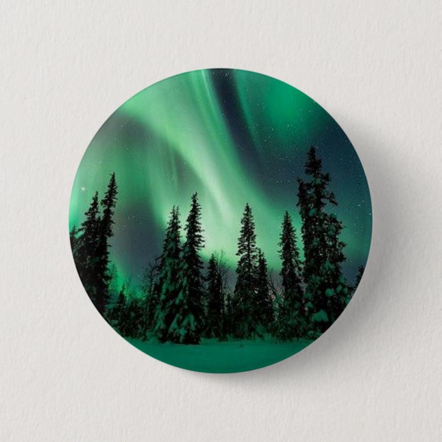AURORAEN VON ALASKA BUTTON (Vorderseite)