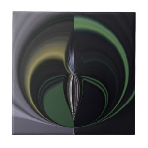 Auroras Embrace: Kosmisches Kaleidoskop Fliese