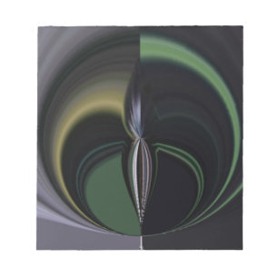 Auroras Embrace: Kosmisches Kaleidoskop Notizblock