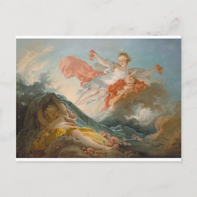 Aurore von Jean-Honore Fragonard Postkarte (Vorderseite)