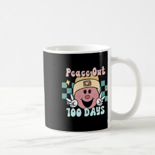 Aus 100 Tagen der Schule Lächeln Gesicht Retro Gro Kaffeetasse