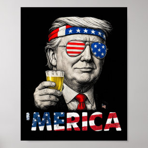 Aus 4. Juli wieder große Shirts Patriotic 4. Poster