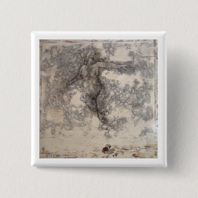 Aus Chaos-Knopf heraus Button (Vorderseite)