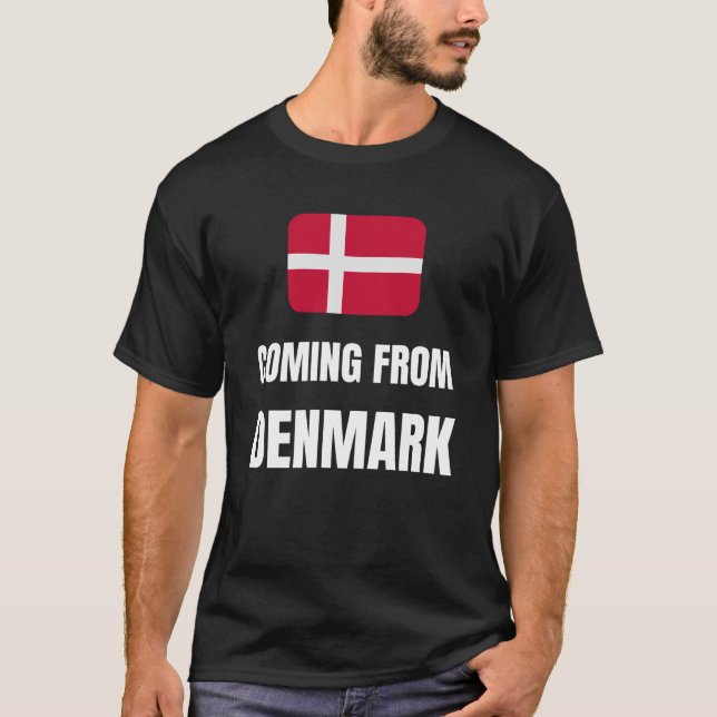 Aus Dänemark T-Shirt (Vorderseite)
