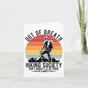 Aus dem Atem wandernde Gesellschaft macht sich kei Karte