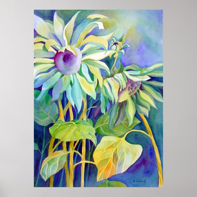 Aus dem Blau Poster (Vorne)