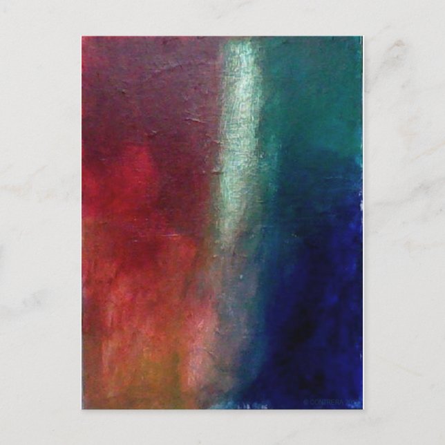 Aus dem Blau Postkarte (Vorderseite)