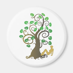 Aus dem Familienbaum fallen Magnet