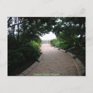 Aus dem geprügelten Weg Postkarte