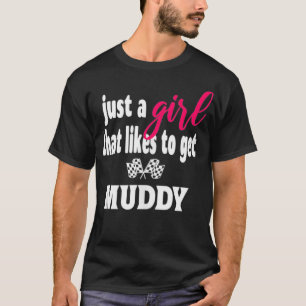 Aus dem Mudding-Schlamm laufen Schlammschlaufen T-Shirt