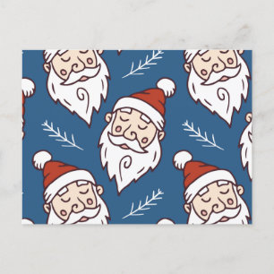 Aus dem Namen des Weihnachtsmannes frohe Weihnacht Feiertagspostkarte