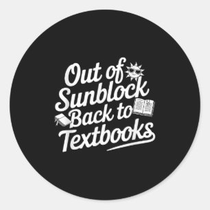 Aus dem Sonnenblock zurück zu den Büchern Runder Aufkleber