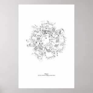 Aus dem Stab: Allegro (schwarz) Poster