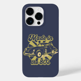 aus den 80er Jahren Vintage Goldene Oldtimer-Liebh Case-Mate iPhone 14 Pro Hülle