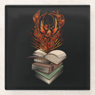 Aus den Büchern Glasuntersetzer