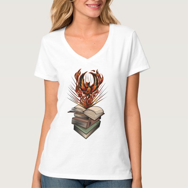 Aus den Büchern T-Shirt (Vorderseite)