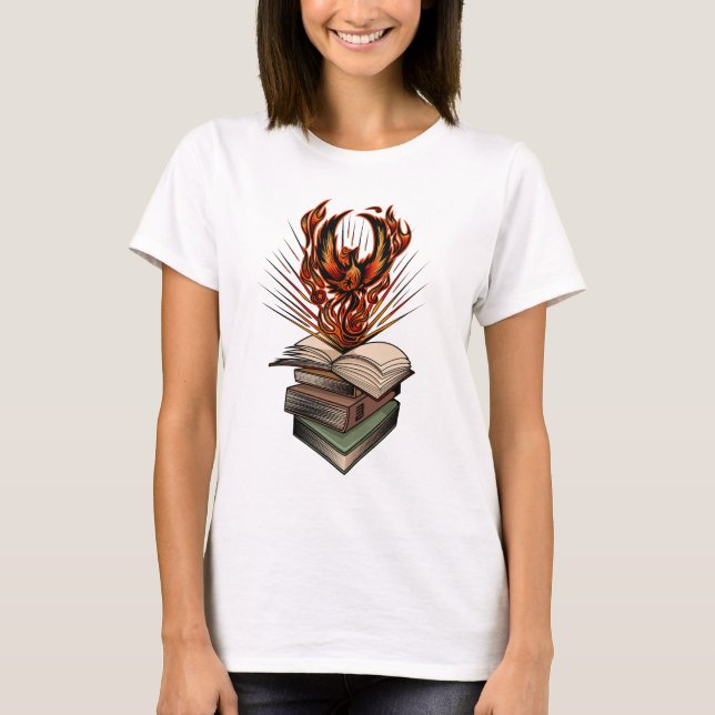 Aus den Büchern T-Shirt (Vorderseite)