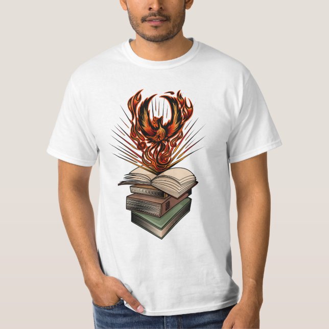 Aus den Büchern T-Shirt (Vorderseite)