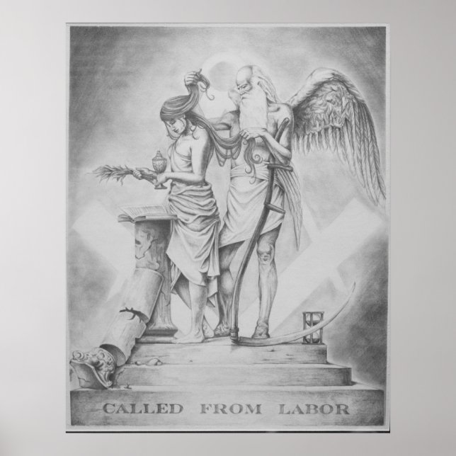 Aus der Arbeit aufgerufen Poster (Vorne)