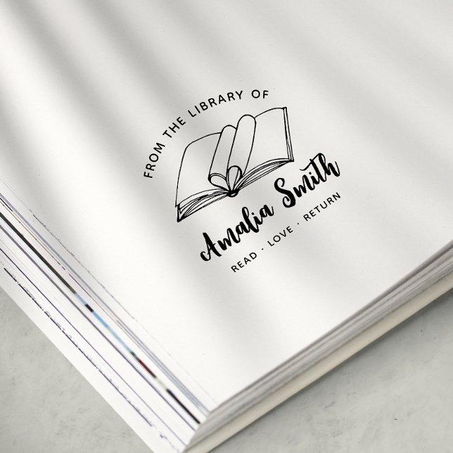 Aus der Bibliothek | Briefmarke des Niedlichen Her Permastempel (Von Creator hochgeladen)