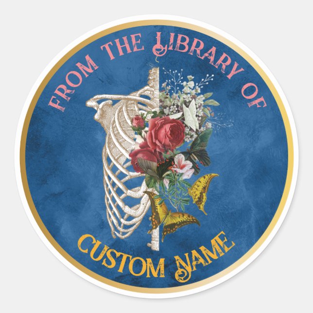 Aus der Bibliothek der Aufkleber für Individuelle  (Vorderseite)