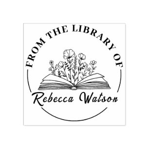 Aus der Bibliothek der Briefmarke Gummistempel